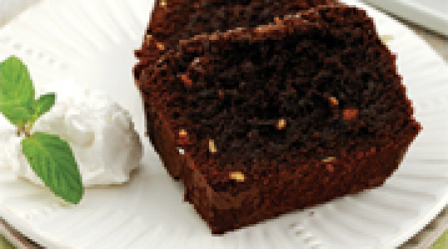 Fıstık ezmeli ve çikolatalı kek